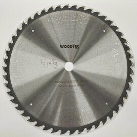 Пила дисковая Ø400 х 30 х 3,6/2,5 Z48 WZ WoodTec